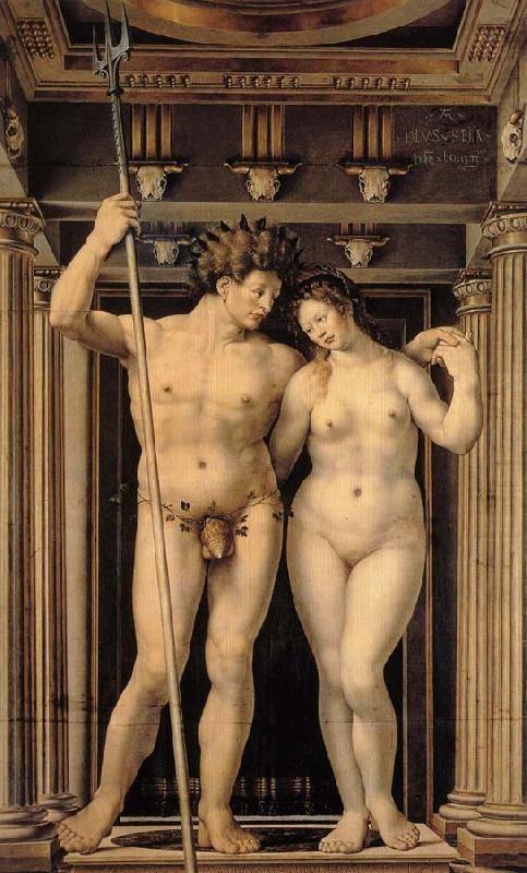 Neptune and Amphitrite, Jan Gossaert Mabuse